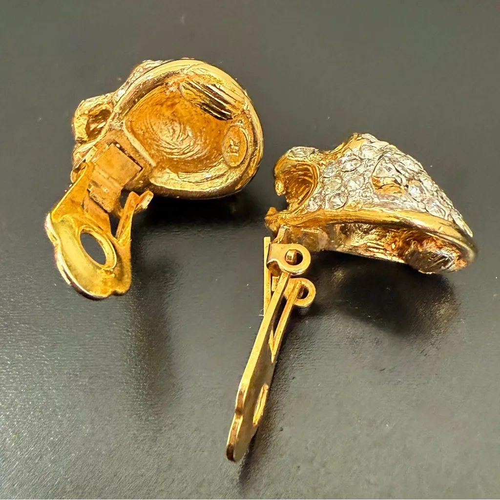 Unsigned Pave Crystal Gold - Image 13