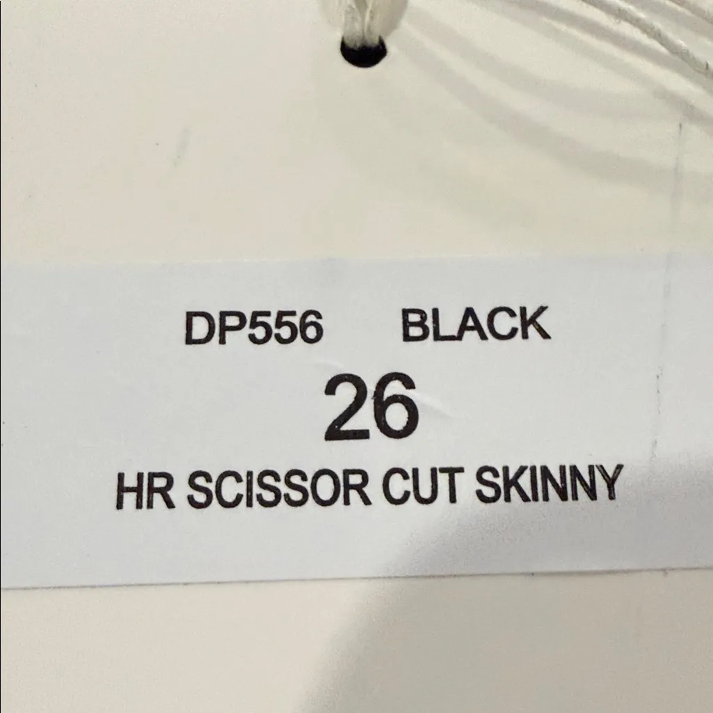 Just Black Denim HR Scissor Cut Skinny Women's Jeans - Classic Black - Image 12