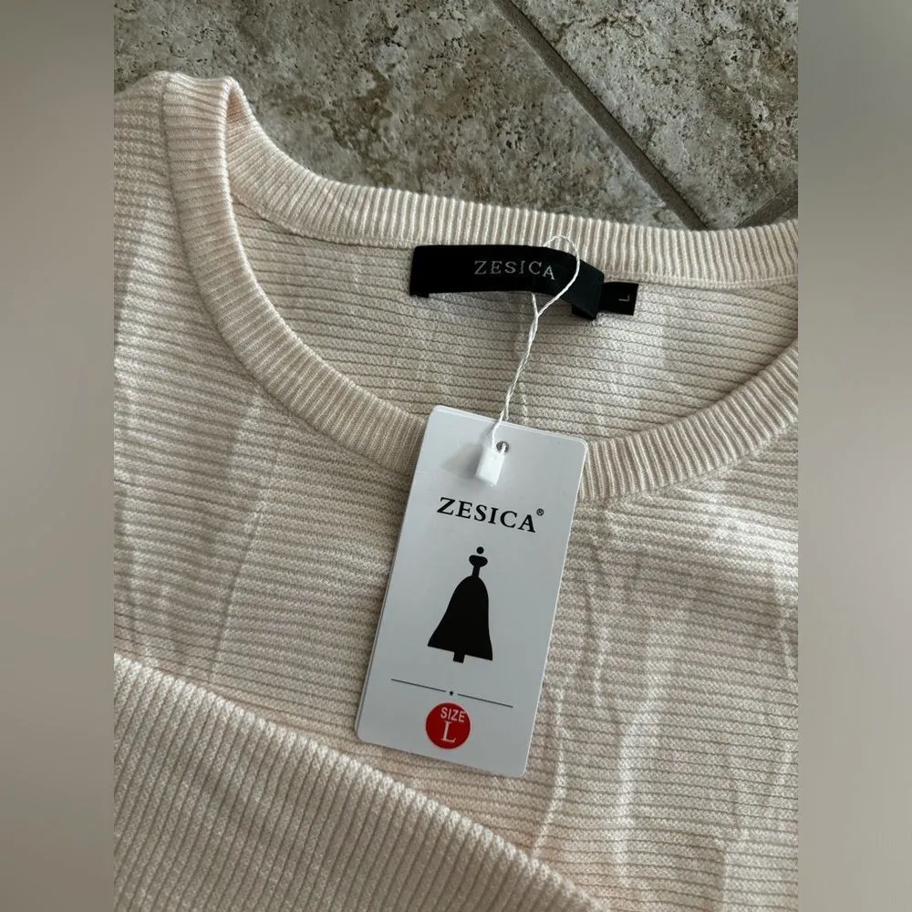 NWT zesica pullover sweater large - Image 3