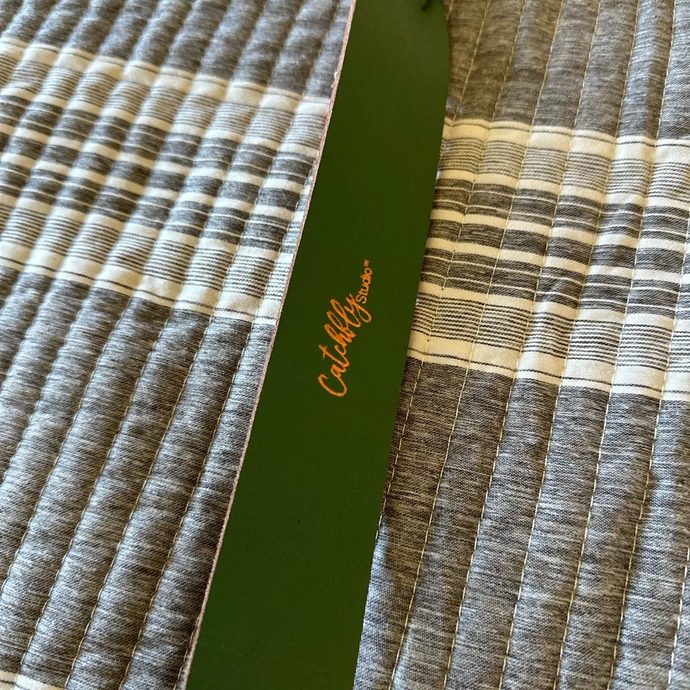 NWT Catchfly 100% Genuine Leather Belt Braided Western Brown Size XL - Image 9