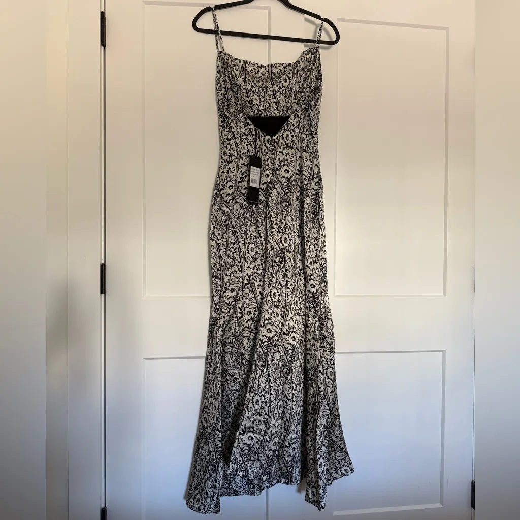 $189 New Elliatt Autonomy Dress - Black &White - XS - Image 4