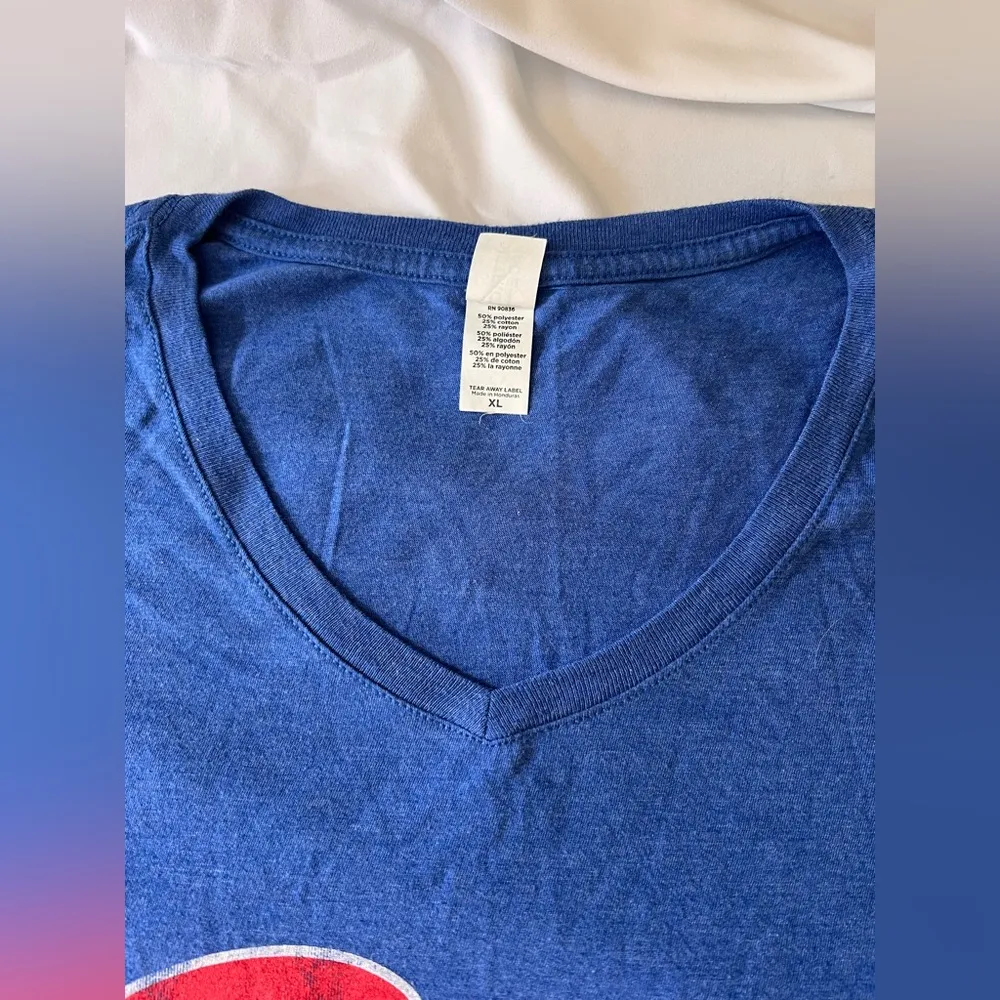 Women’s Chicago Cubs World Series Champions Blue T - Image 5