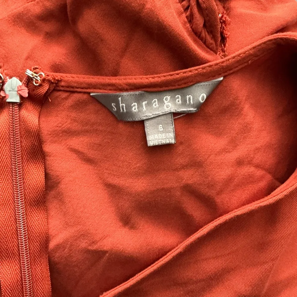 Sharagano rust jump suit - Image 2