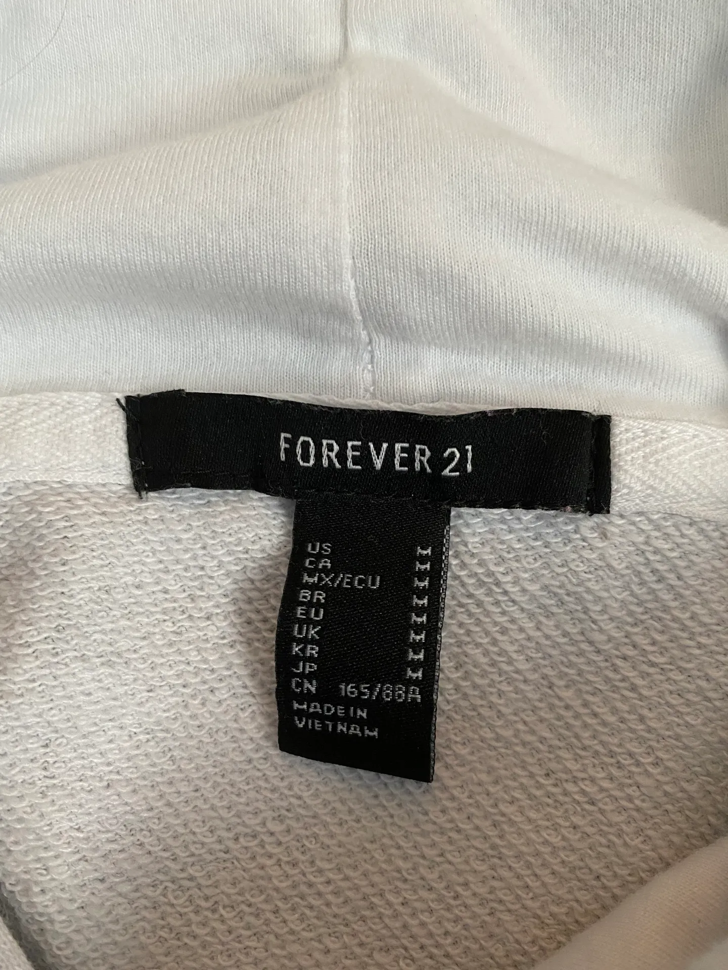 Forever 21 Newspaper Hoodie - Image 4