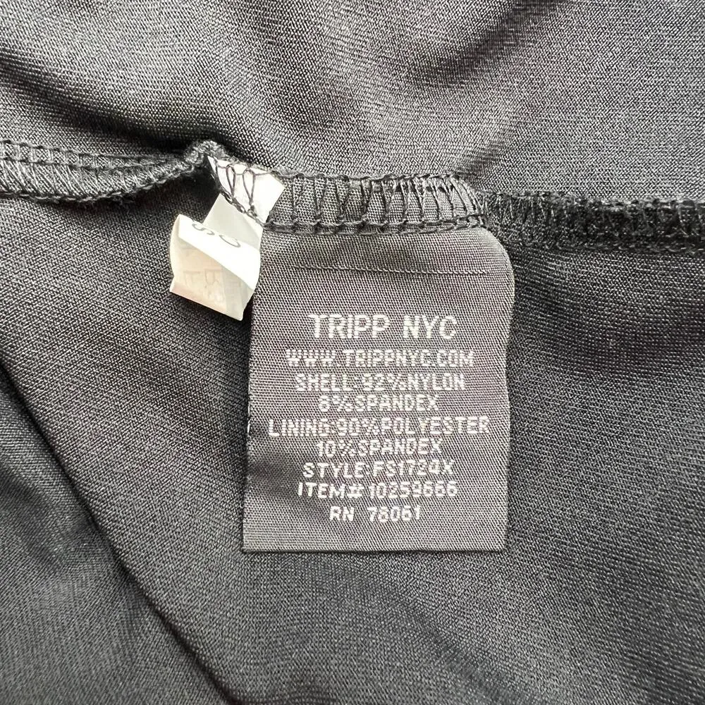 Tripp NYC Skull Lace Dress Black Knee Length Mini - Image 8