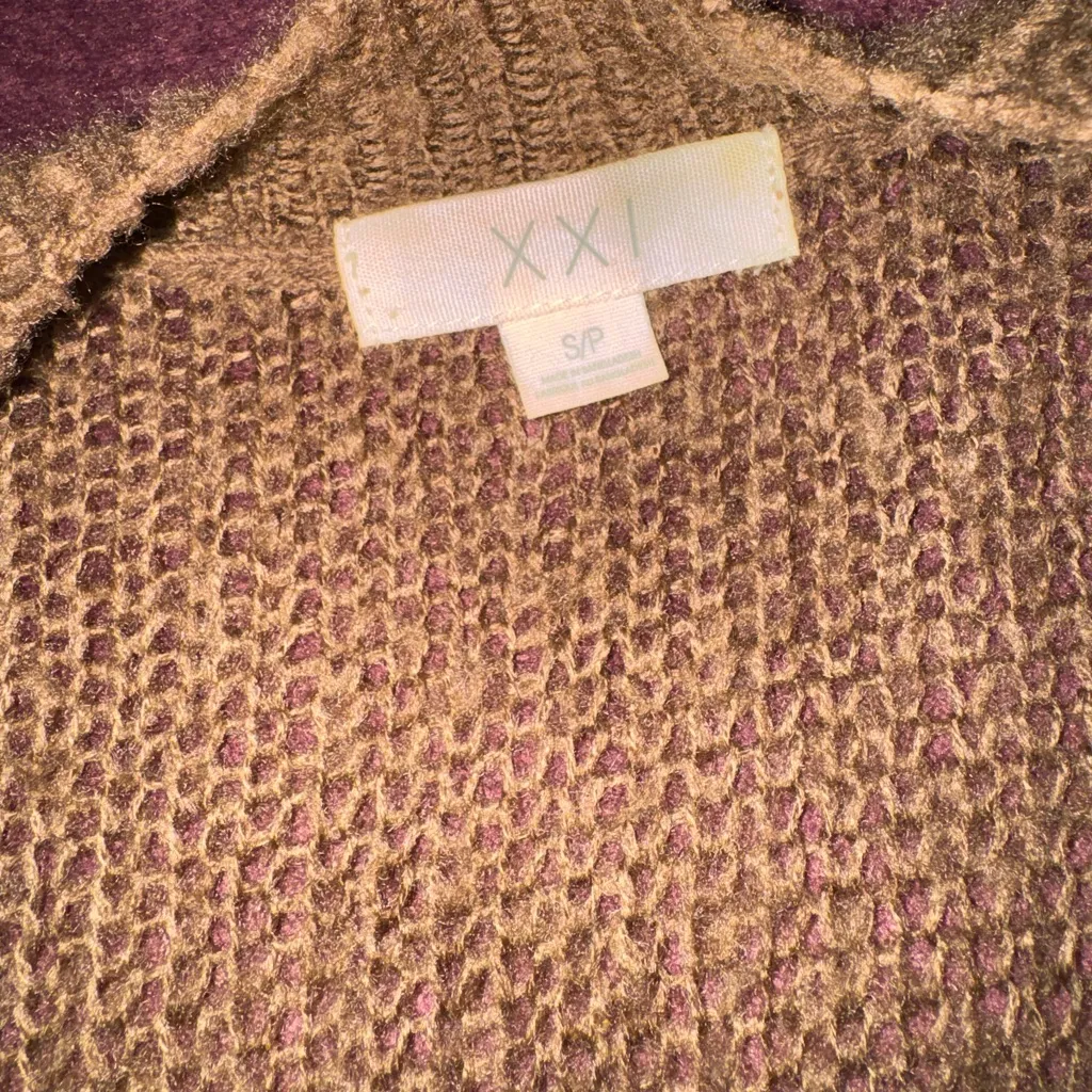 Forever 21 Brown Knit Cardigan - Image 8