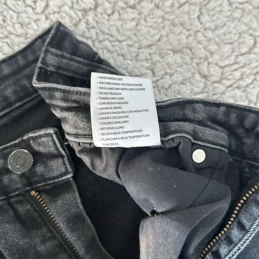 KanCan Women's 28 Washed Black Skinny Jeans Distressed Stretch Denim Grunge Emo - Image 10