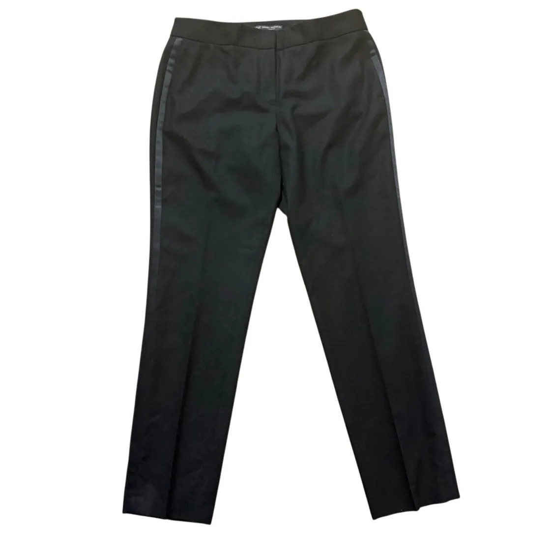 Brooks Brothers Lucia fit 100% wool black tuxedo pant size 8 - Image 9