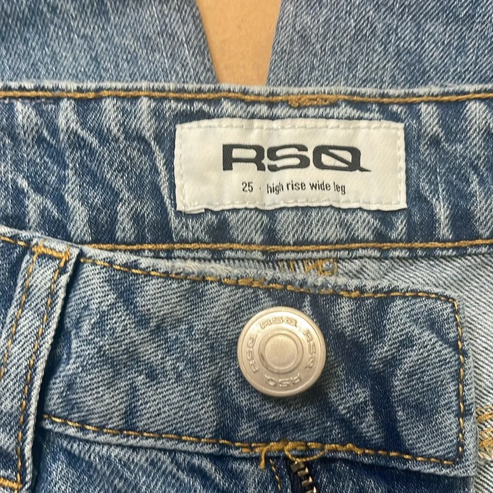 RSQ Blue High rise Wide-Leg Jeans - Image 13