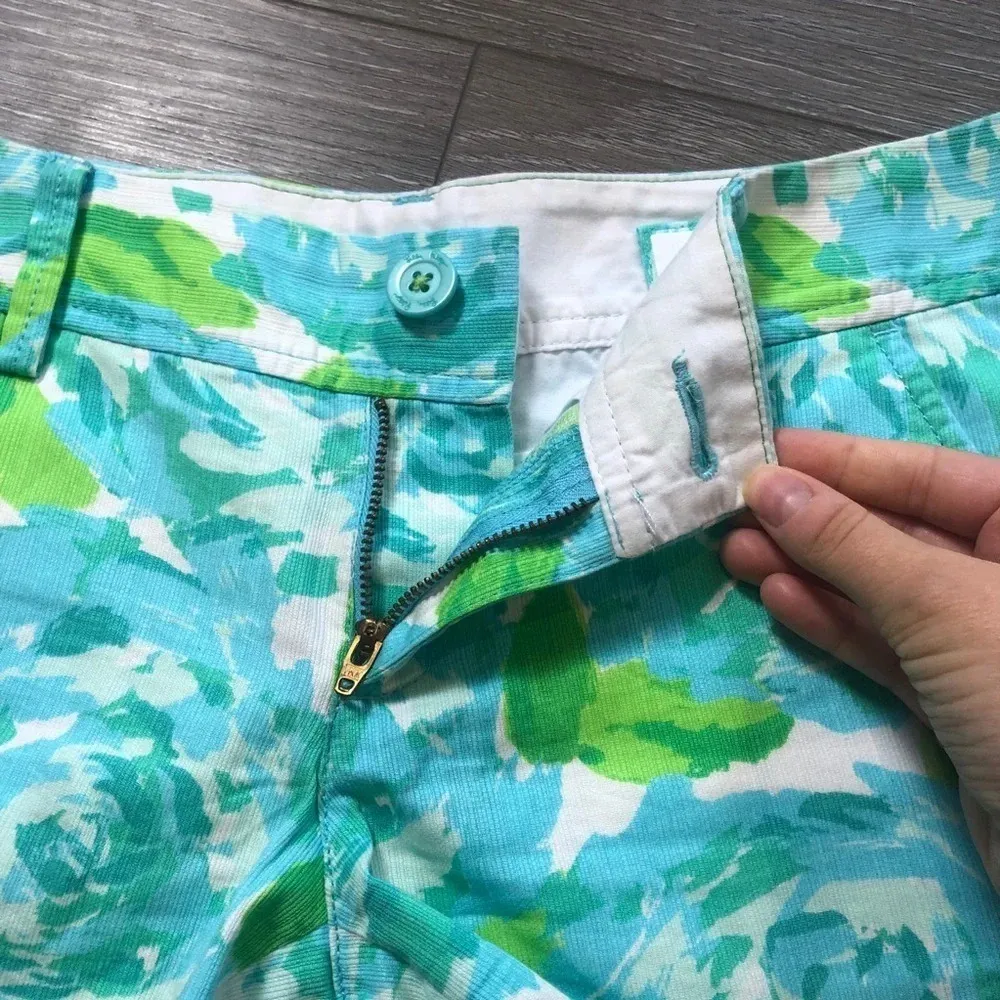 Lilly Pulitzer The Callahan Short Poolside Blue Size 2 - Image 8