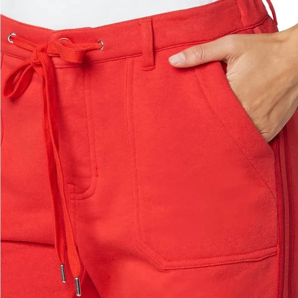 NWT Liverpool X Nordstrom Elastic Back Jogger Pants In Molten Lava - Image 3