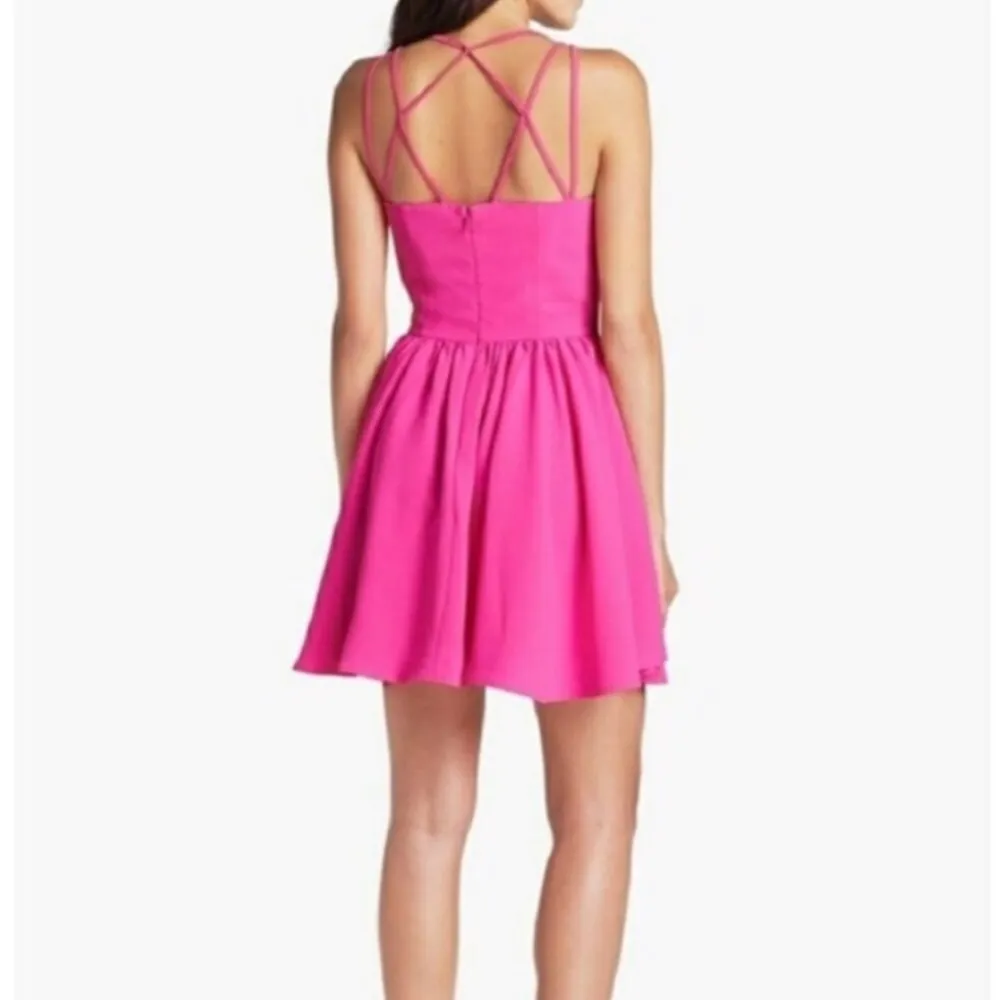 Keepsake The Label Pink Strappy Top Mini Dress - Image 2