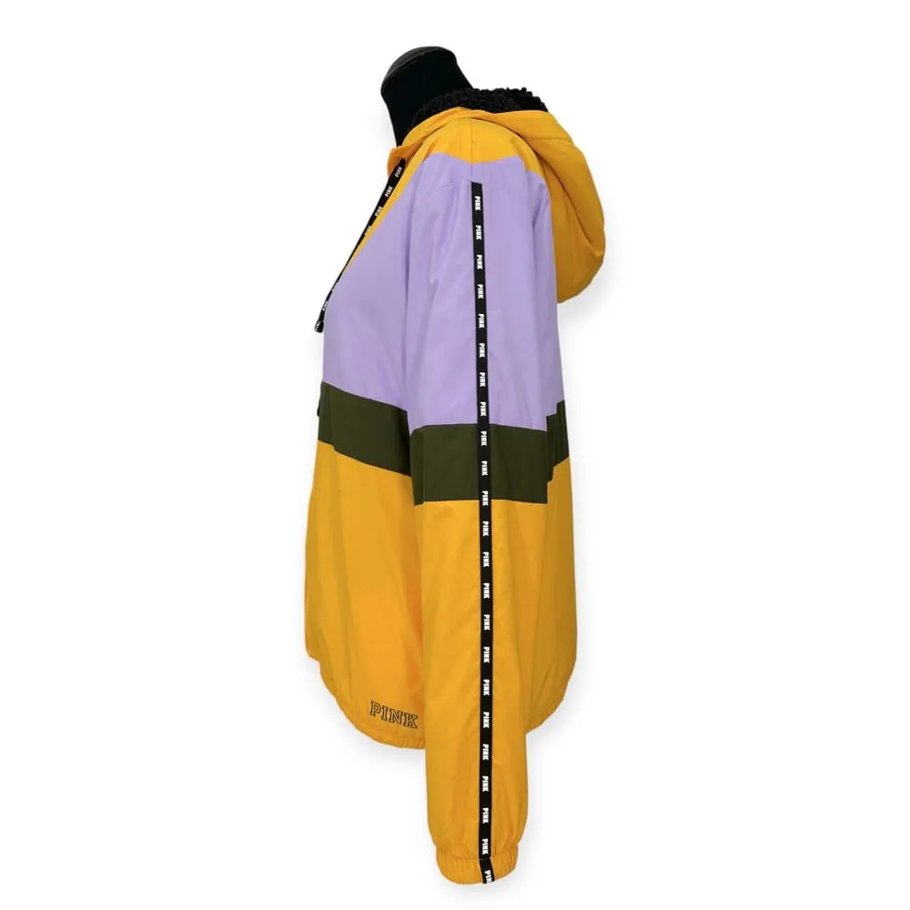 Victoria’s Secret PINK | XS/S | Sherpa Lined Full-Zip Hooded Anorak Jacket - Image 6