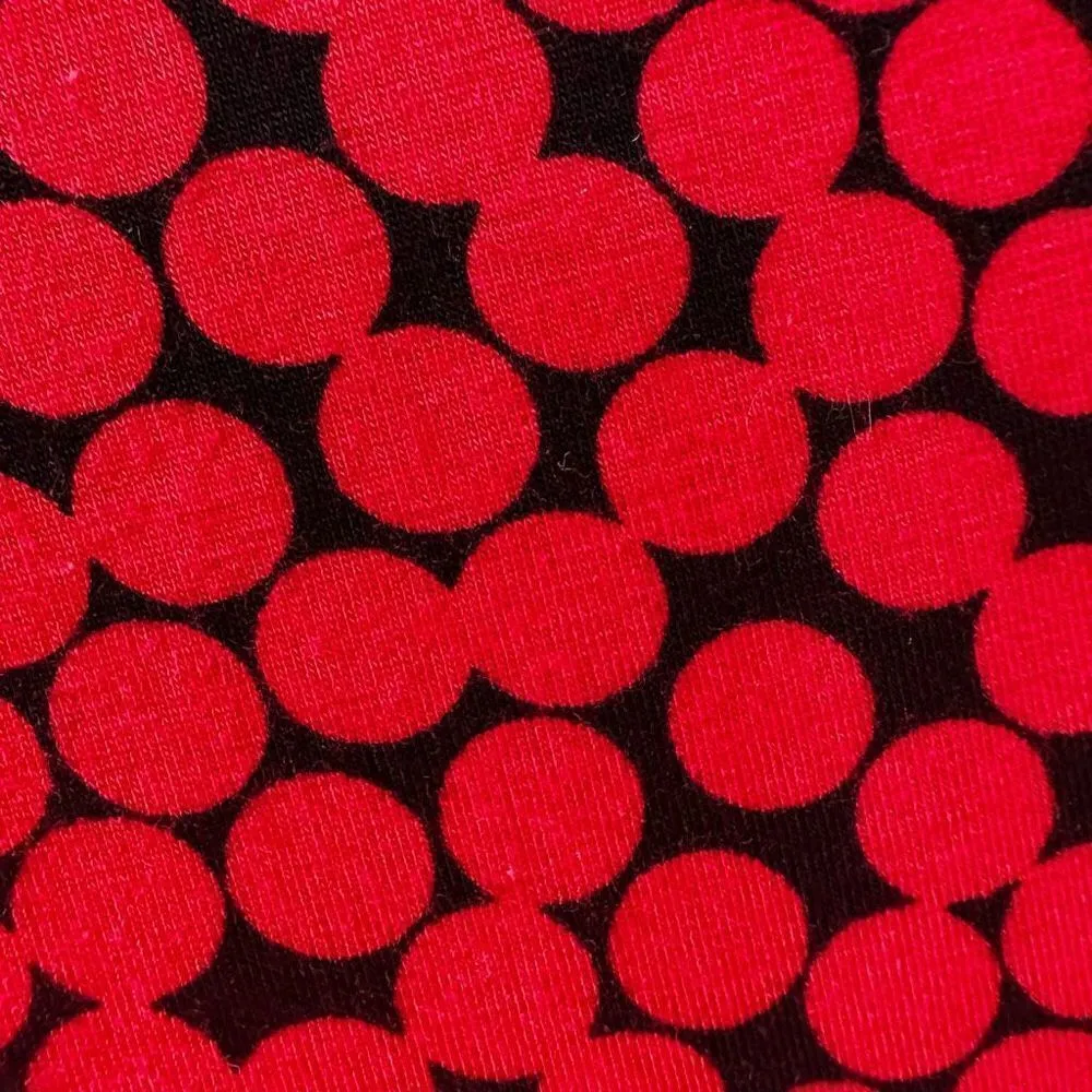 Halogen red and black polka dot tank - Image 7