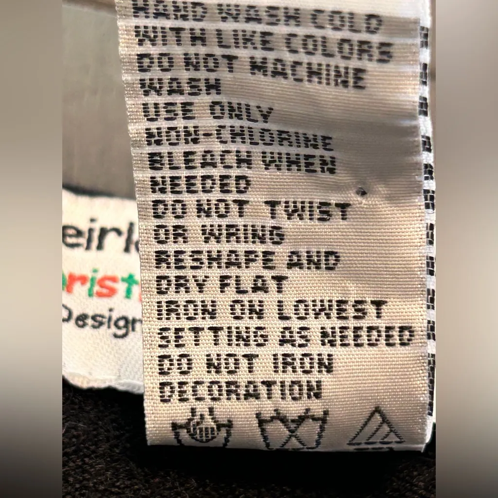 Vintage Santa Clause bling sequins maximalist gaudy kitschy Christmas top XLP Red Size undefined - Image 8