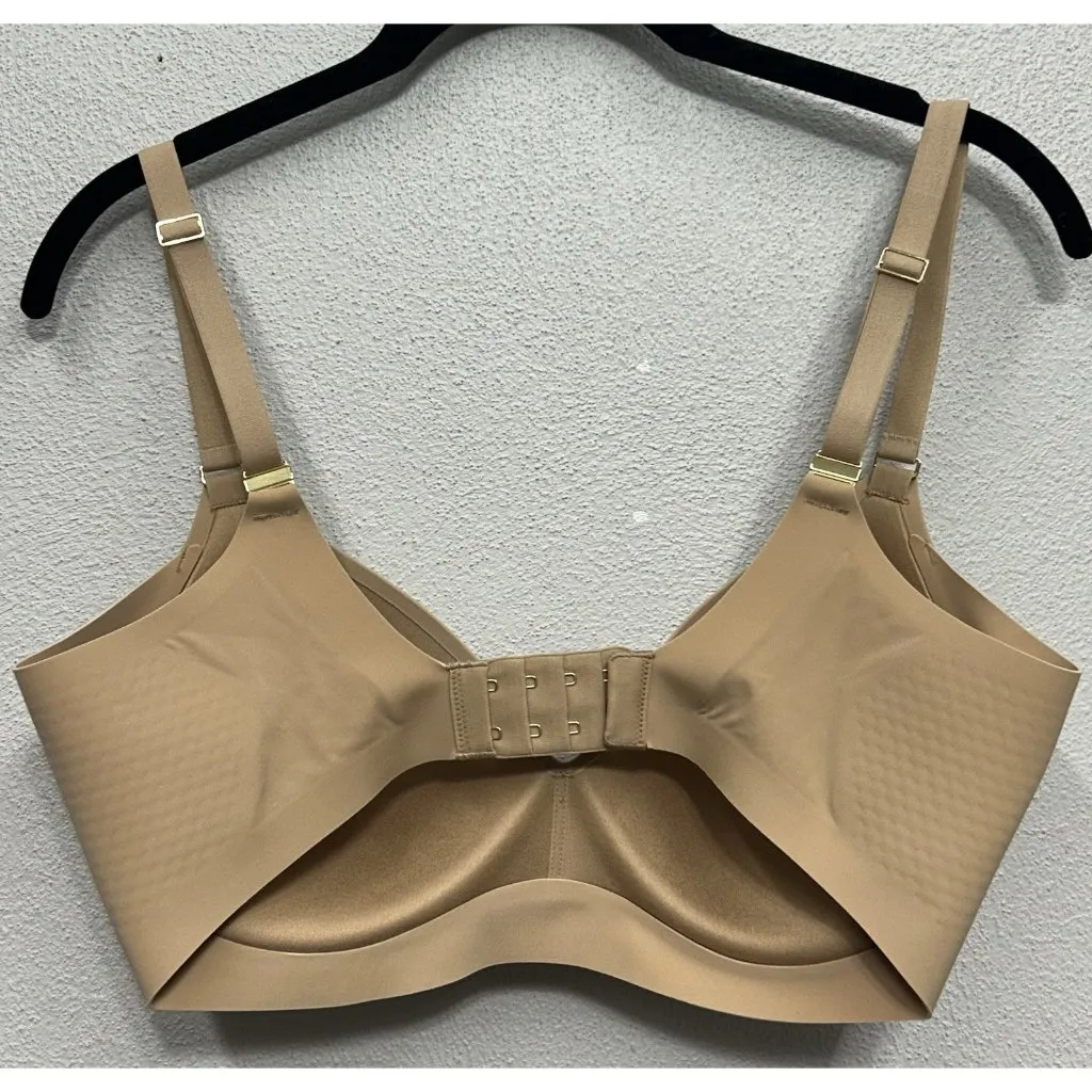 NEW Honeylove New Cloud Embrace Wireless Back Smoothing T Shirt Bra 32DD (E)Sand Tan Size undefined - Image 2