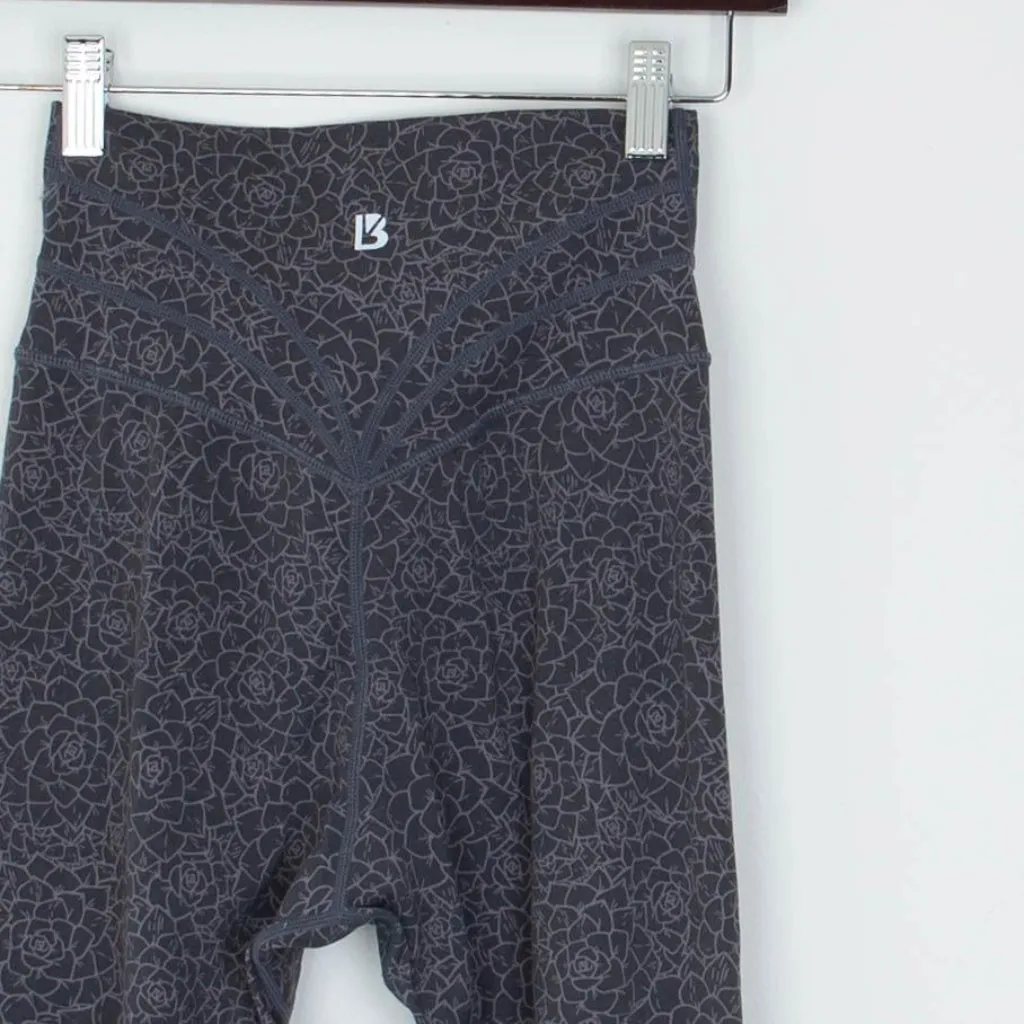 Buffbunny Womens Siren Cross V Waist Leggings Eden Floral Size S Athletic - Image 7