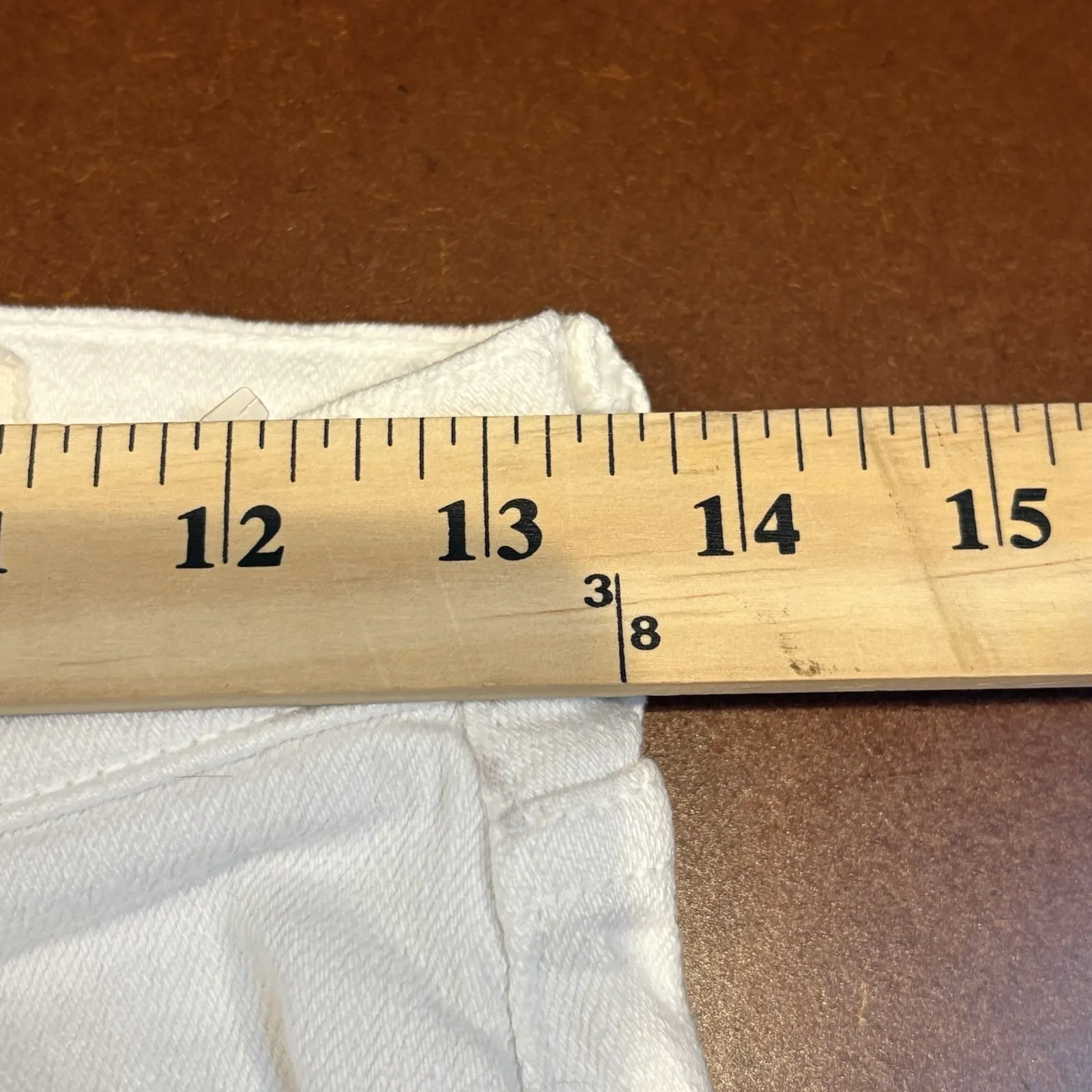 Pistola Jeans Womens Size 25 White High Rise Skinny Distressed Raw Hem Ankle - Image 3