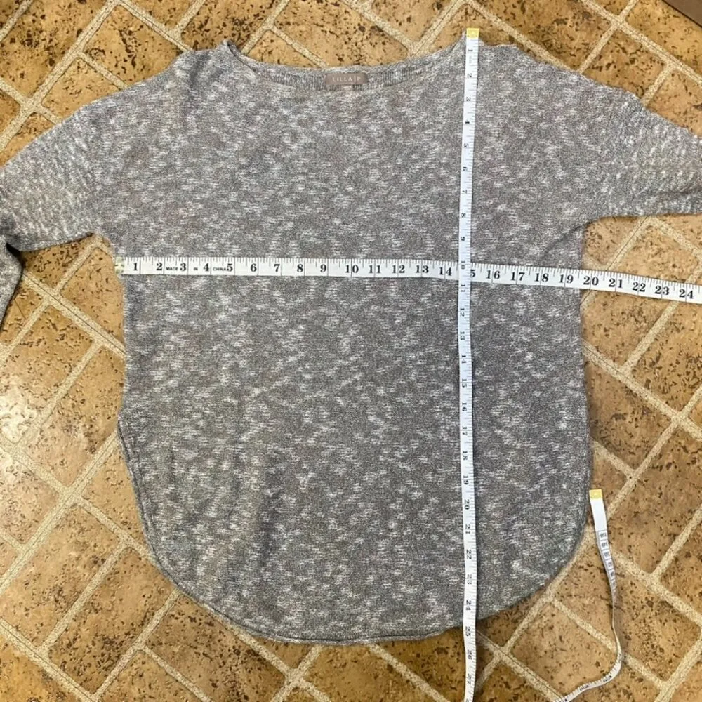 Lilla P Marled Knit Sweater Tan - Image 11