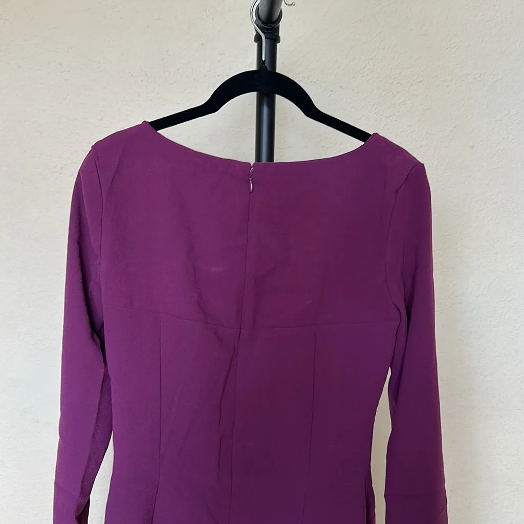 HOUSE OF CB‎ 'Marcella' Merlot Plunge Corset Dress NWOT Size S - Image 7