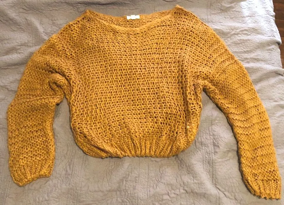 Mustard Yellow Sweater - Image 2