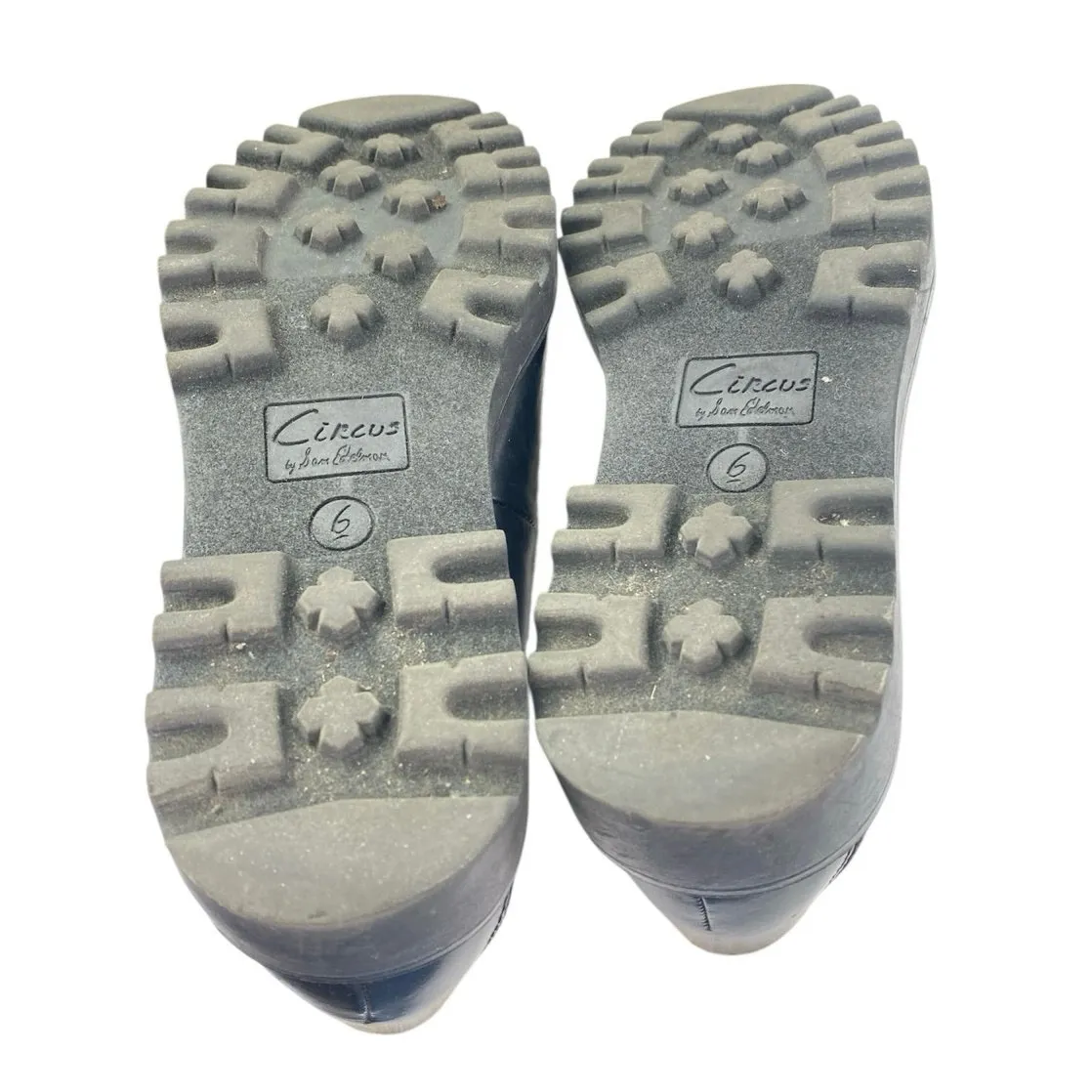 Circus by Sam Edelman Deana Black Sherpa Slip On Chunky Platform Loafers Shoes 6 - Image 4