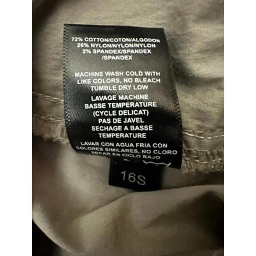 Kuhl Shorts Womens Size 10 Tan Capri Cargo Stretch Hiking Kontra Roll Up Hem - Image 6