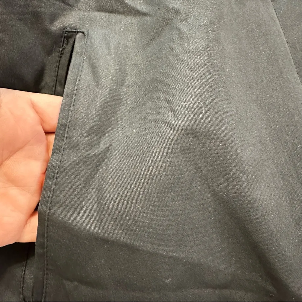 London Fog Black Vintage Trench Coat Removable Liner - Image 9