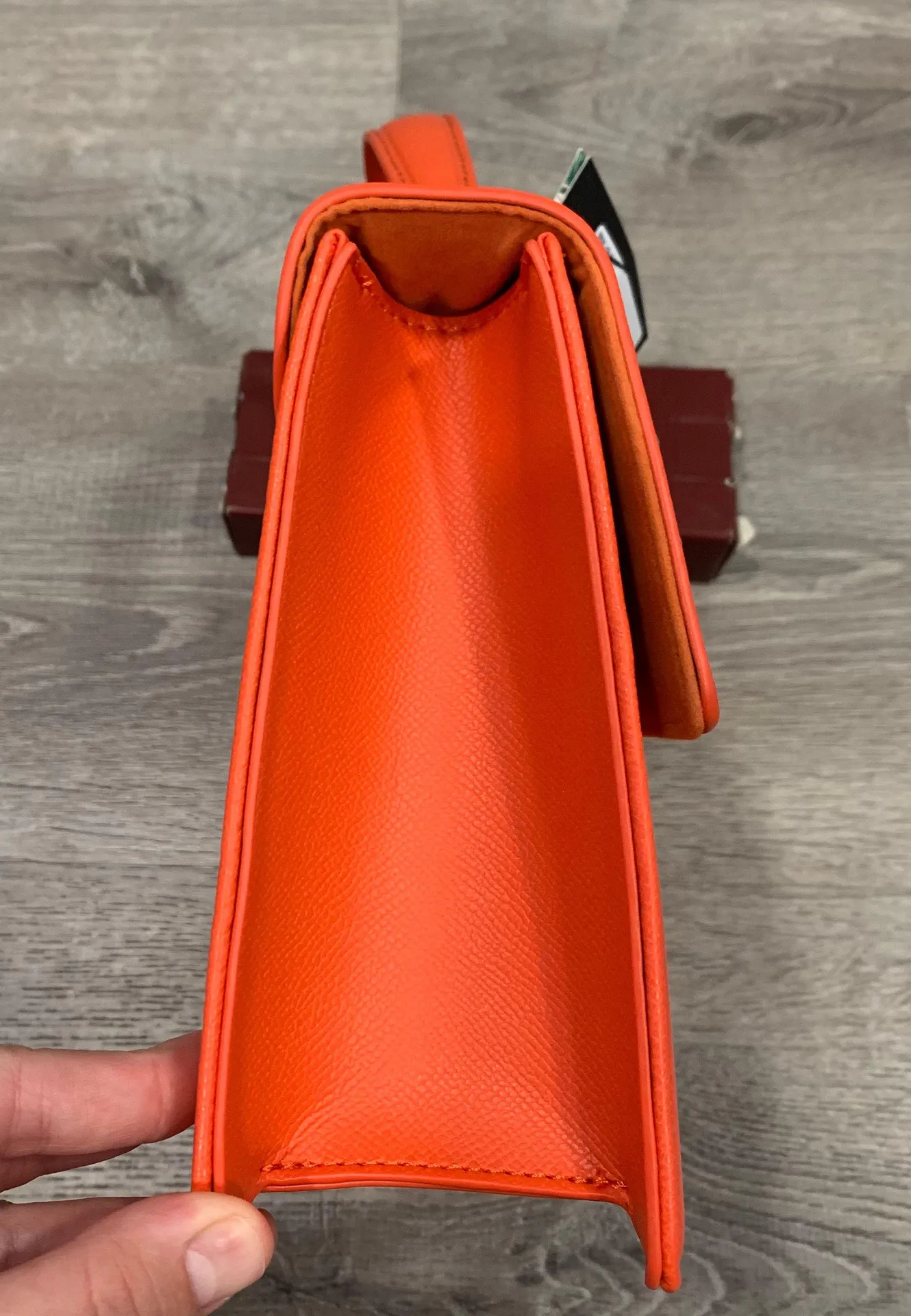 NWT  Coral Crossbody Tote With Big Chain Purse - Image 3