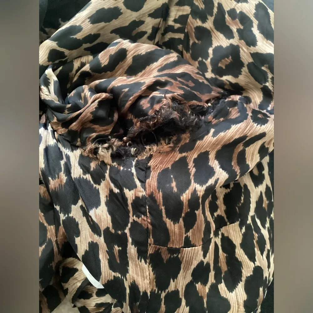 Vintage Y2K Dolce & Gabbana Dark Gray Virgin Wool Long Blazer / Mini Dress - Image 6