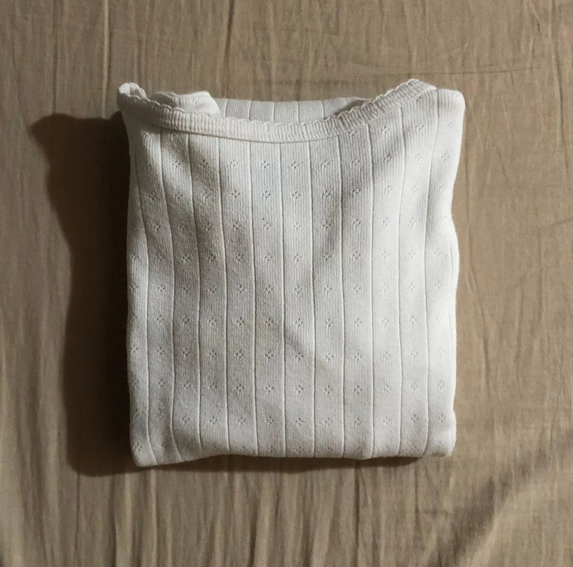 Brandy Melville eyelet longsleeve - Image 3