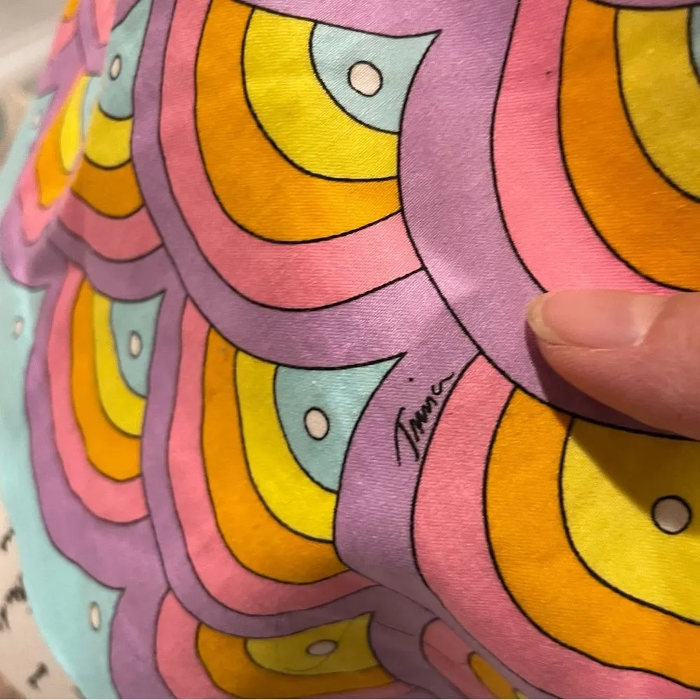 Y2K Sexy mermaid 🧜‍♀️ Trina Turk halter tie back summer top open back 🌈 - Image 6