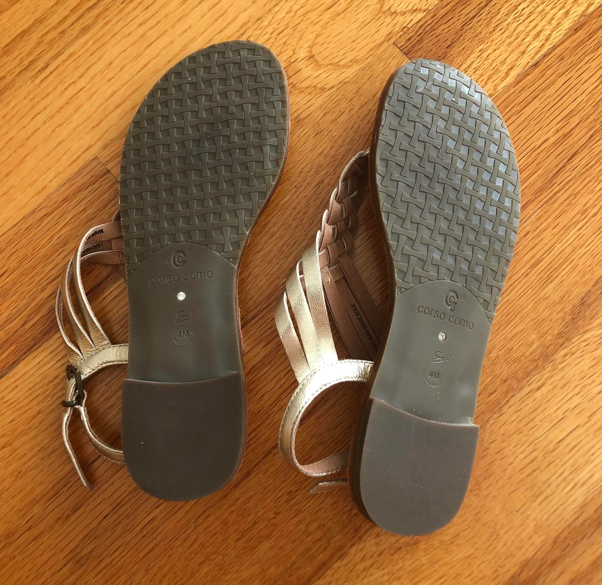 Gold Sandals - Image 3