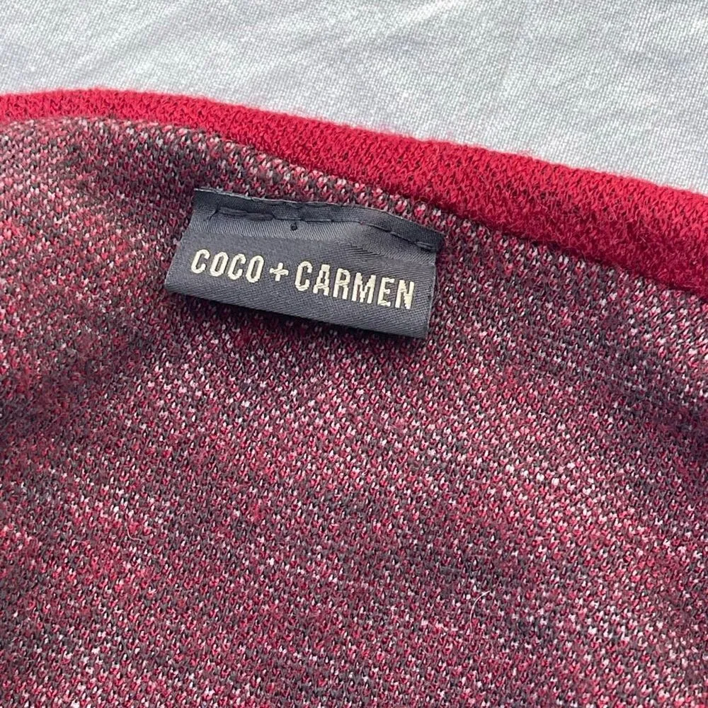 Coco + Carmen fringe Aztec cape layered wrap - Image 4