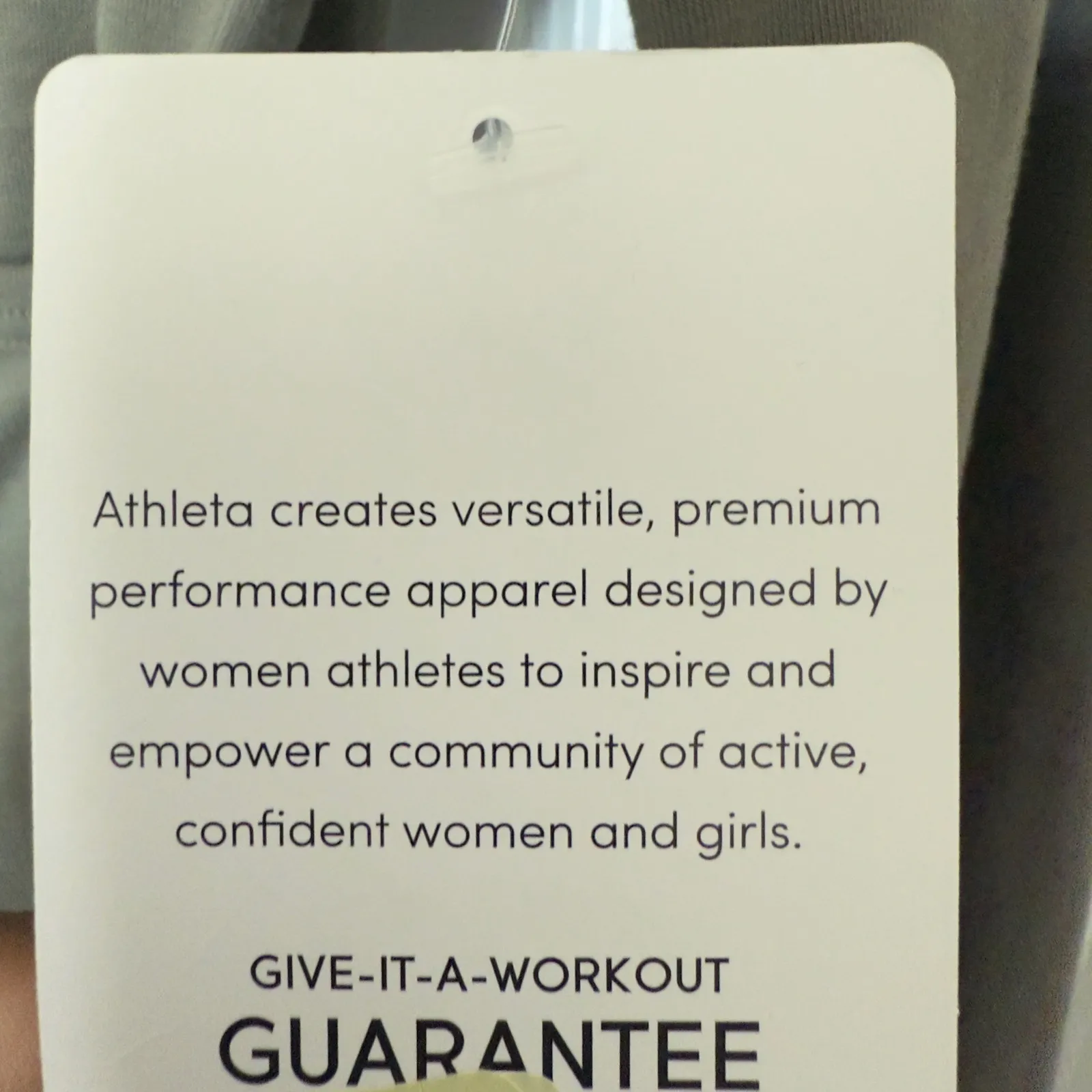 Athleta Small Sage Green With Ease‎ Workout Wrap Top NWT - Image 10