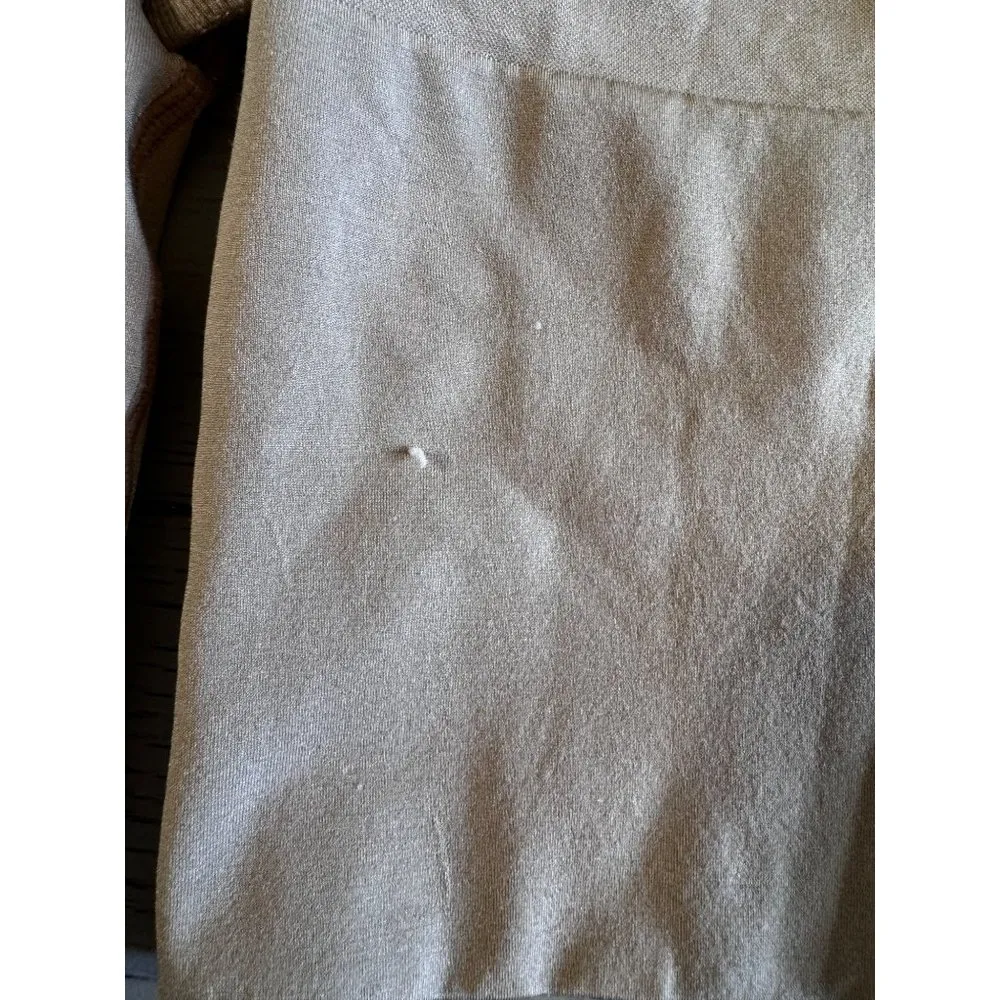 Spanx Sara Blakely Short Womeosoze Large  Tan High Waisted Shapewear Tummy Contr - Image 3