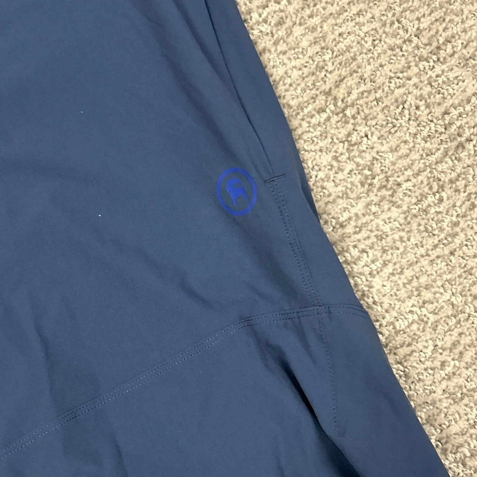 Backcountry Pants Womens XXL Hiking Climbing Joggers Blue Belted Pockets - Image 3