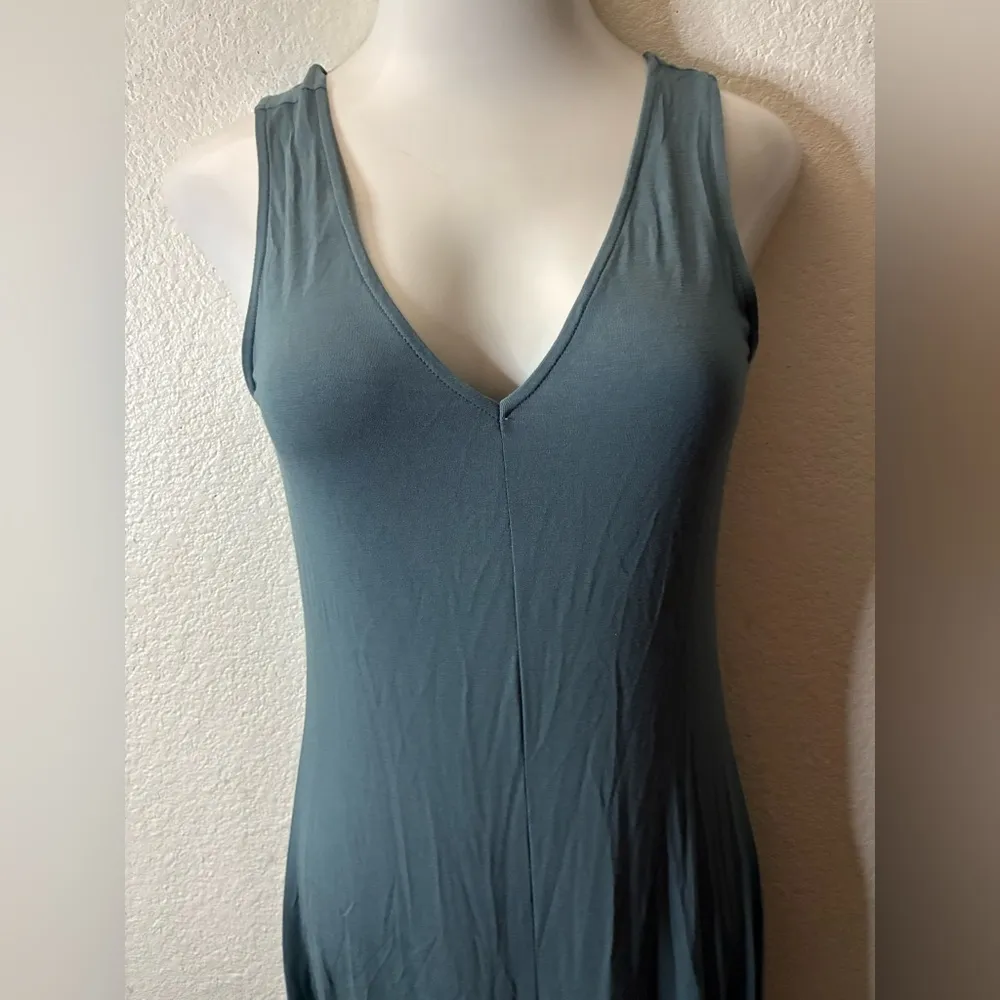 🆕Final Touch Stone Blue Jumpsuit with Wide-Leg Design M🆕 - Image 5