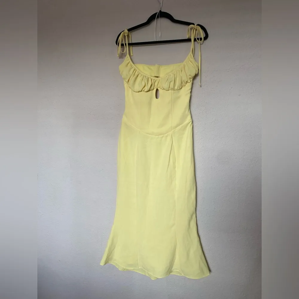 House of CB ‘Soren’ Buttercup Cutout Mermaid‎ Midi yellow size XS - Image 7