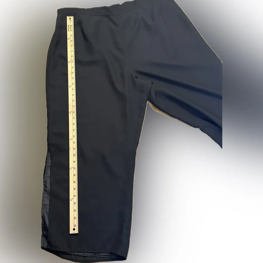 Roaman’s dressy Formal Wide leg pants Size 24 Black - Image 7