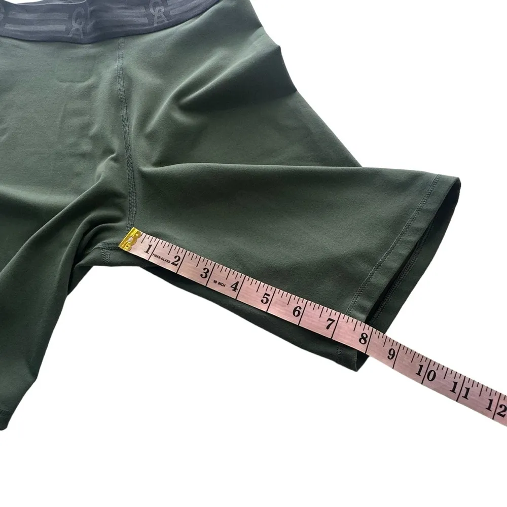 GOOD‎ AMERICAN GA Performance Icon High Waist Bike Shorts Modest Size 1 XS/S - Image 8