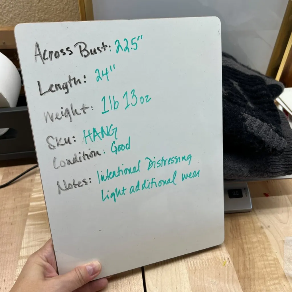 Marc Jacobs The Monogram Distressed Oversized Sweater Gray Black Size XL - Image 15