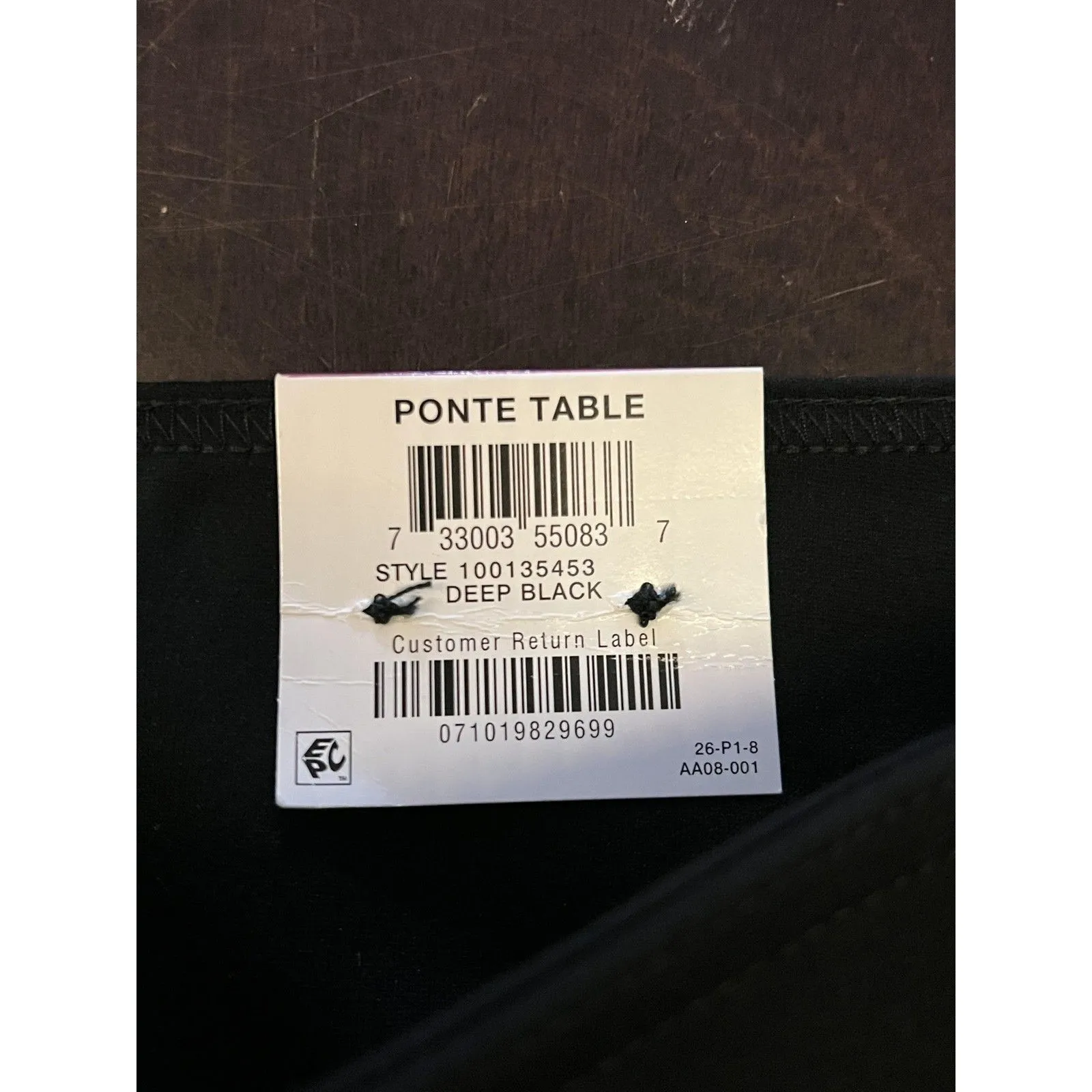 INC International Concepts Pants Womens 2XL Skinny Faux Leather Front Stretch Black Size XXL - Image 8