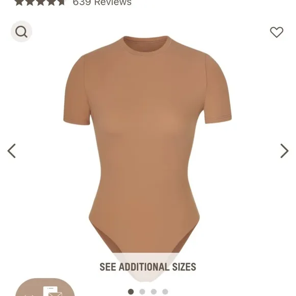Skims Fits Everybody T-SHIRT Bodysuit - Image 2