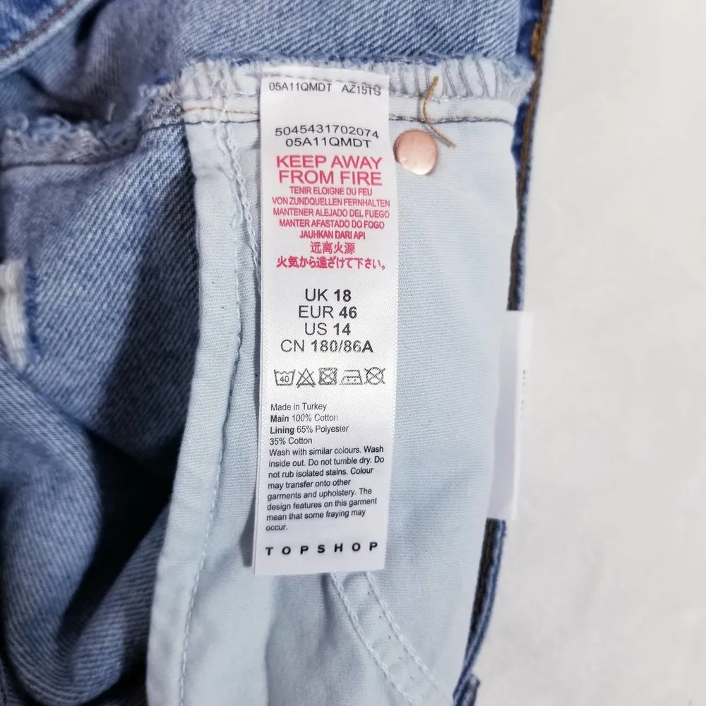 TopShop Distressed Summer Denim Short - Image 8