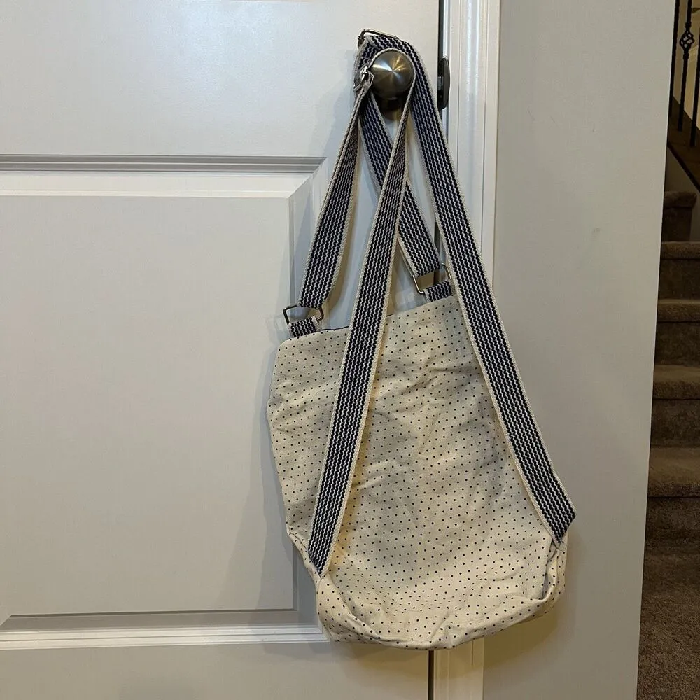 Canvas Knapsack Tote Small With God All Things Are Possible - Image 2