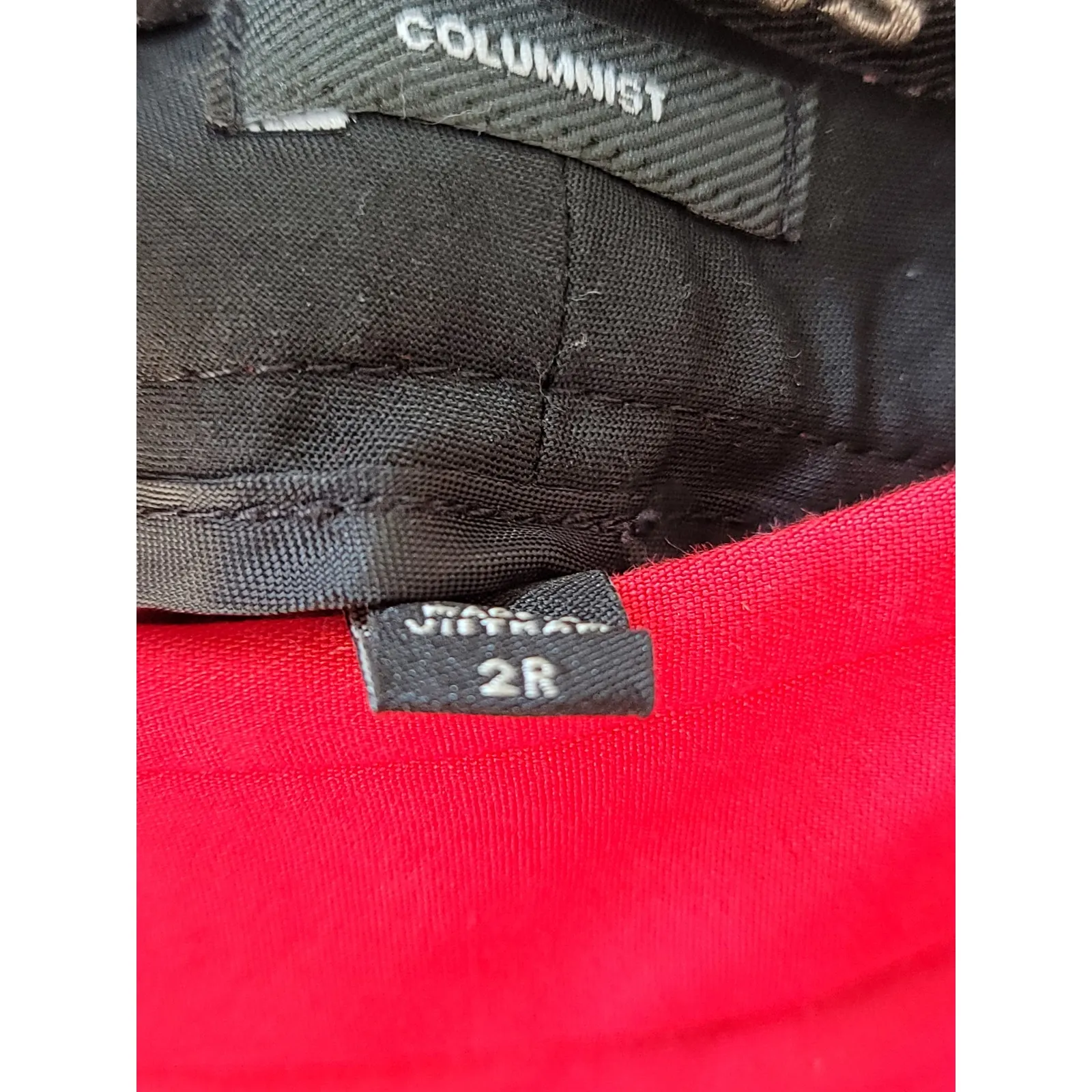 Express Columnist Pants Women's 2R Red Stretch Trousers Slim Fit Work Casual - Image 8