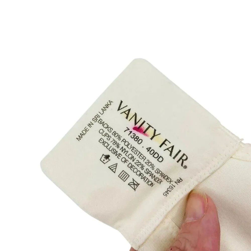 Vanity Fair  Body Caress Full Coverage Wirefree Bra 40DD - Image 6