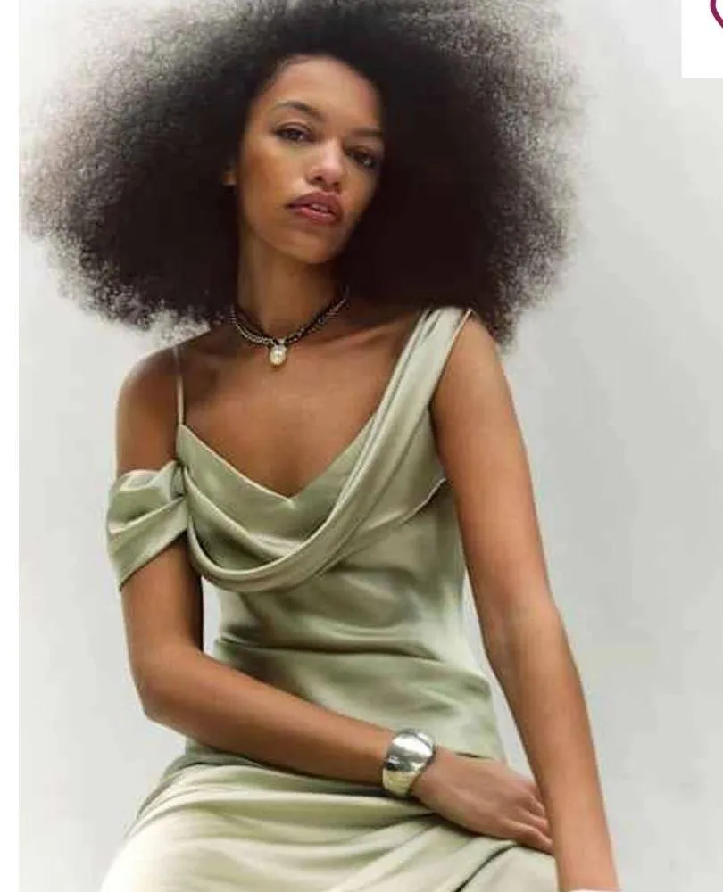 Reformation - Petites Ronda Silk Dress - Image 2