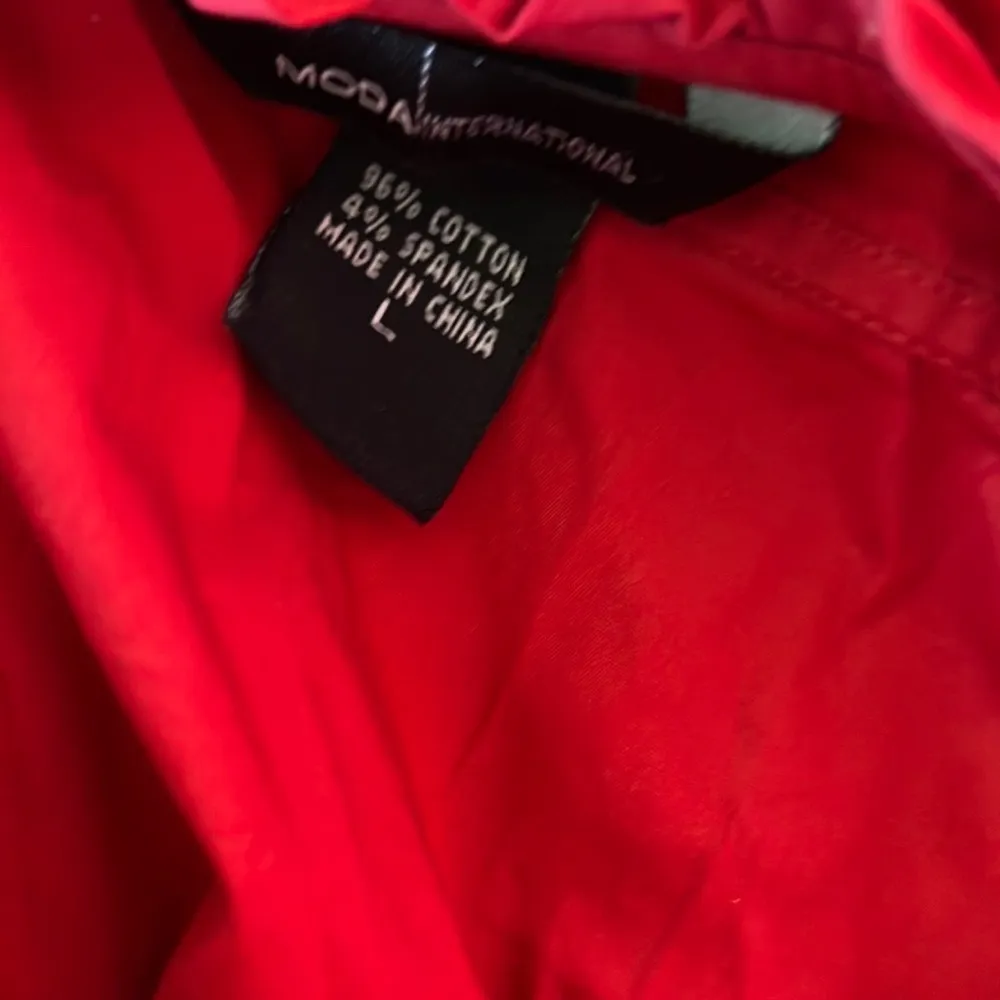 Moda International Corset Top Red Size L - Image 10